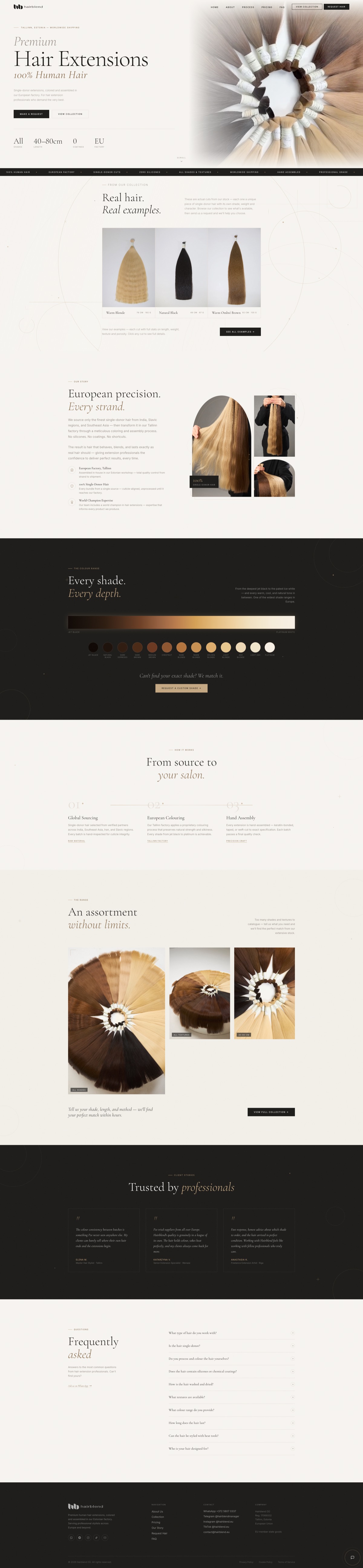 Hairblend — Home